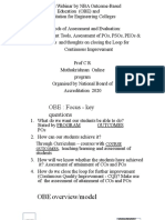 PPT's C R Muthukrishnan NBA-AWARENESS WEBINAR-Outcomes-Assessments-Continuous Improvement