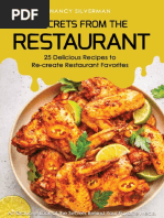 Secrets From The Restaurant - 25 Delicious Recipesrets Behind Your Favorite Meals! - Nancy Silverman