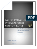 Las Formulas de Integracion de Newton