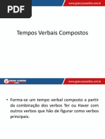 Aula 19 - Verbos - Tempos Compostos - Correlação de Tempos e Modos