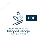 8 Plan Nacional de Riego y Drenaje