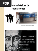 Presentación de Tecnicas Básicas de Operaciones