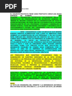 Proyecto Derivados de La Soya