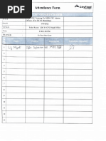 Attendance Form List of Participants: Oic Sypa-604 DMDY - OJ#