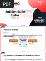 RM - Sem 5 - Suficiencia de Datos