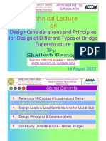 Design Consideration For Bridge Superstructure - (R0-16.08.22-P1)