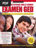 GED Revision de Razonamiento Matematico