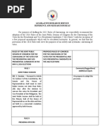 Proposed Rules of Congress For The Canvassing of The Presidential and - Vice-Presidential Candidates in The 2022 Elections - Final