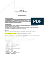 DVT Project For PGP-BABI (2019-20) Done by Saleesh Satheeshcahandran (G6)