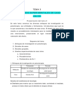 20 Los Diseños Experimentales de Caso Único