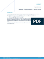 Optimized RF Board Layout For STM32WL Series: Application Note