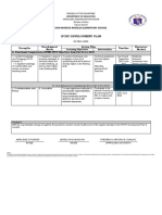 Don Marcos Rosales Elementary School Ipcrf-Development Plan: Department of Education