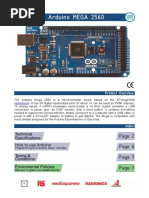 Data Sheet Arduino Mega 2560