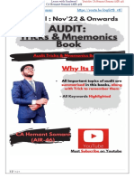 Audit Memonics Hemant Somani