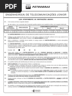 Prova 16 Engenheiro de Telecomunicaces Jnior