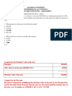 Adamson University Intermediate Accounting 1 Receivable Financing - Assignment