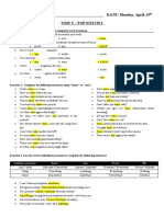 Top Notch 2 - Unit 5 Worksheet