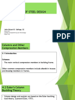 CE 321 - Steel Design (Columns and Other Compression Mmembers)