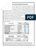 ACTA DE CONFORMIDAD DE Merma Pel