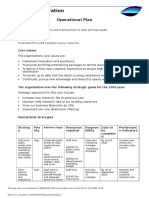 Koala Corporation: Operational Plan