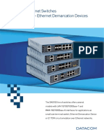 DATACOM Ethernet Switches DM2100 Family - Ethernet Demarcation Devices