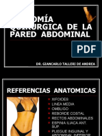 1 Anatomia de Pared Abdominal