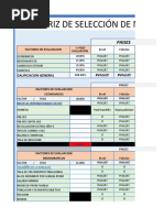 Matriz de Seleccion de Mercados Int 4