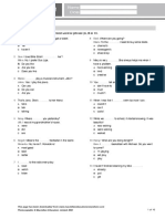 Grammar and Vocabulary: For Questions 1-36, Choose The Best Word or Phrase (A, B or C)