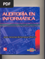 Auditoria en Informatica Jose Antonio Echenique Garcia 2da Edicion