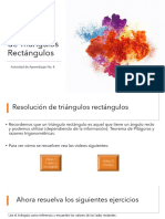 Autoaprendizaje 4 Resolución de Triángulos Rectángulos y Oblicuángulos