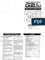 ZOOM G21u Portugues
