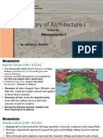 History of Architecture I: Mesopotamia 2