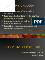 Cognitive Perspective