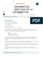 Fundamentos Matemáticos de La Informática