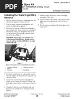 Trailer Signal Kit: Workman HD/HDX/HDX-D Utility Vehicle