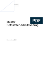 Arbeitsvertrag Befristet