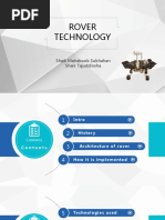 Rover Technology: Shaik Mahaboob Subhahan Shaik Tajuddinsha