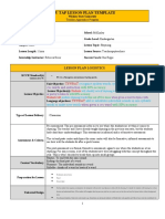 Wsu Tap Lesson Plan Template: Recognize Spoken Words, Syllables, and Sounds