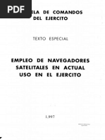 Empleo de Navegadores Satelitales