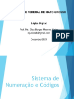 Aula 6 - Sistemas de Numeração e Códigos