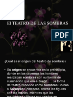 El TEATRO DE LAS SOMBRAS