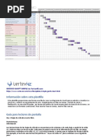 Diagrama de Gantt - Semana 13