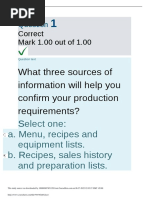 What Three Sources of Information Will Help You Confirm Your Production Requirements?