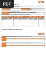 BRCGS Food Safety Culture Excellence - Action Plan Template