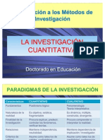 Investigación Cuantitativa