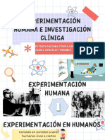 Experimentación en Personas Presentación