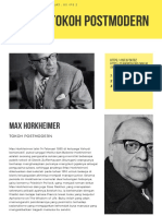 Max Horkheimer Biografi