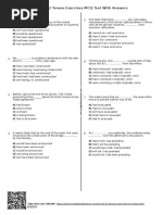 548 - Mixed 12 Tenses Exercises MCQ Test With Answers