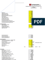 Standardized Excel Sheet For Design of Ring Wall Foundation of Tanks 2610