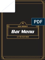 Bar Menu HSR